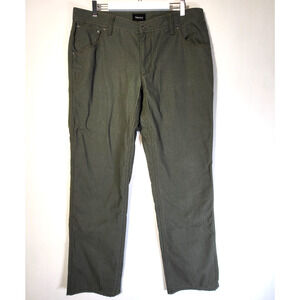 Marmot Mens 36x32 Green Pants Jeans Cotton Cargo